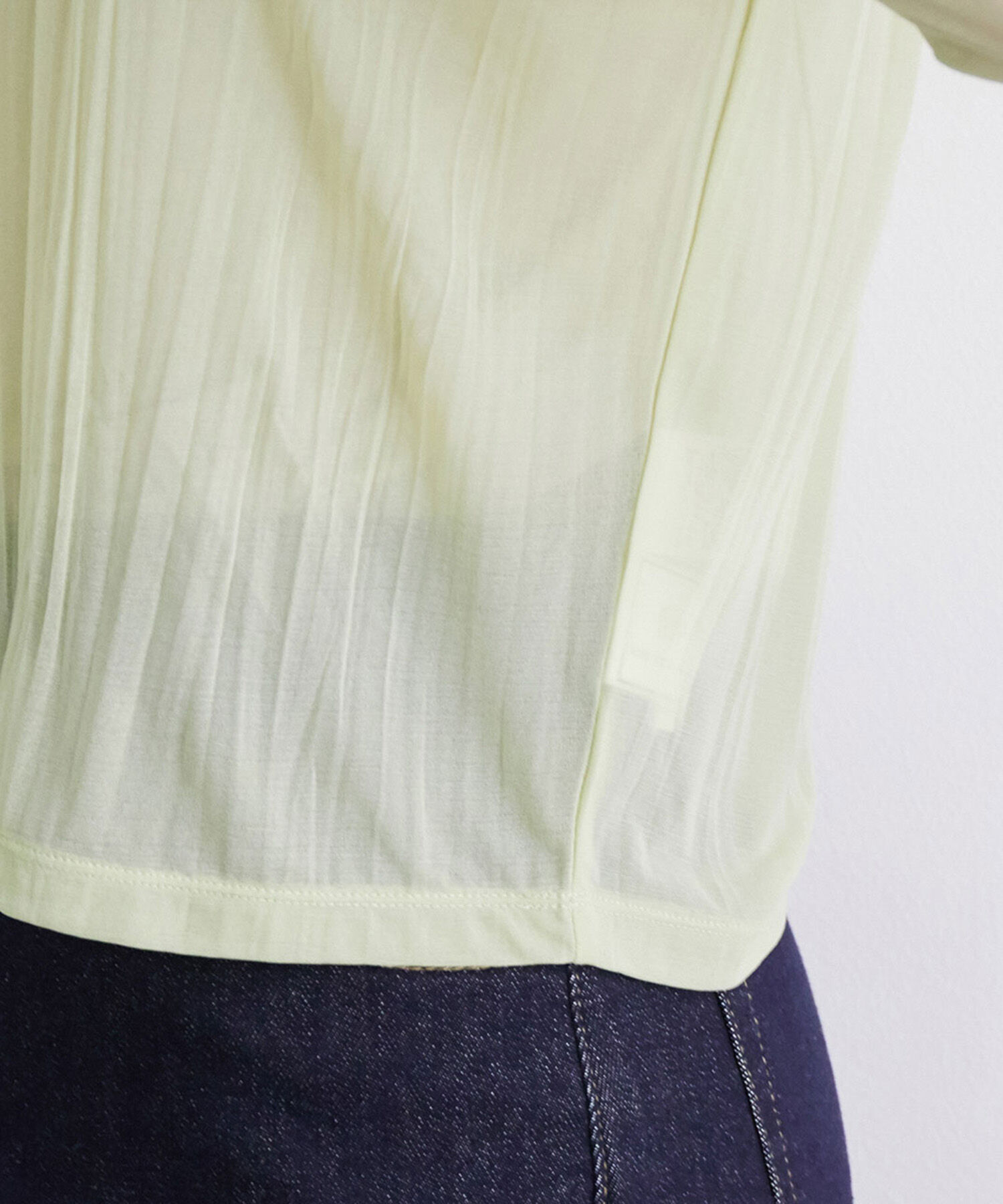 Rope&rsquo;Picnic「シアーワッシャーカットプルオーバー」|Tシャツ・カットソー|