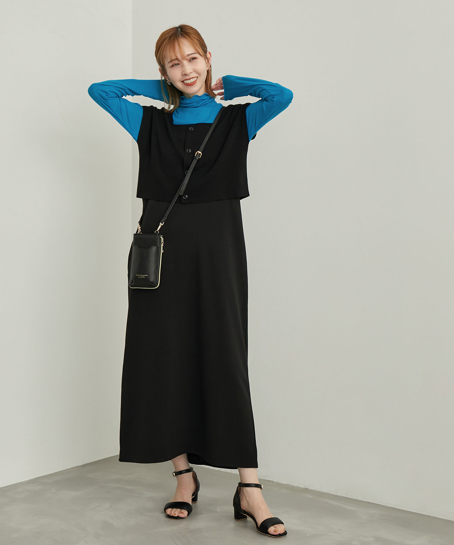 Rope&rsquo;Picnic「【WEB限定カラー: ライトグレー,イエロー】シアーカットタートル」|Tシャツ・カットソー|