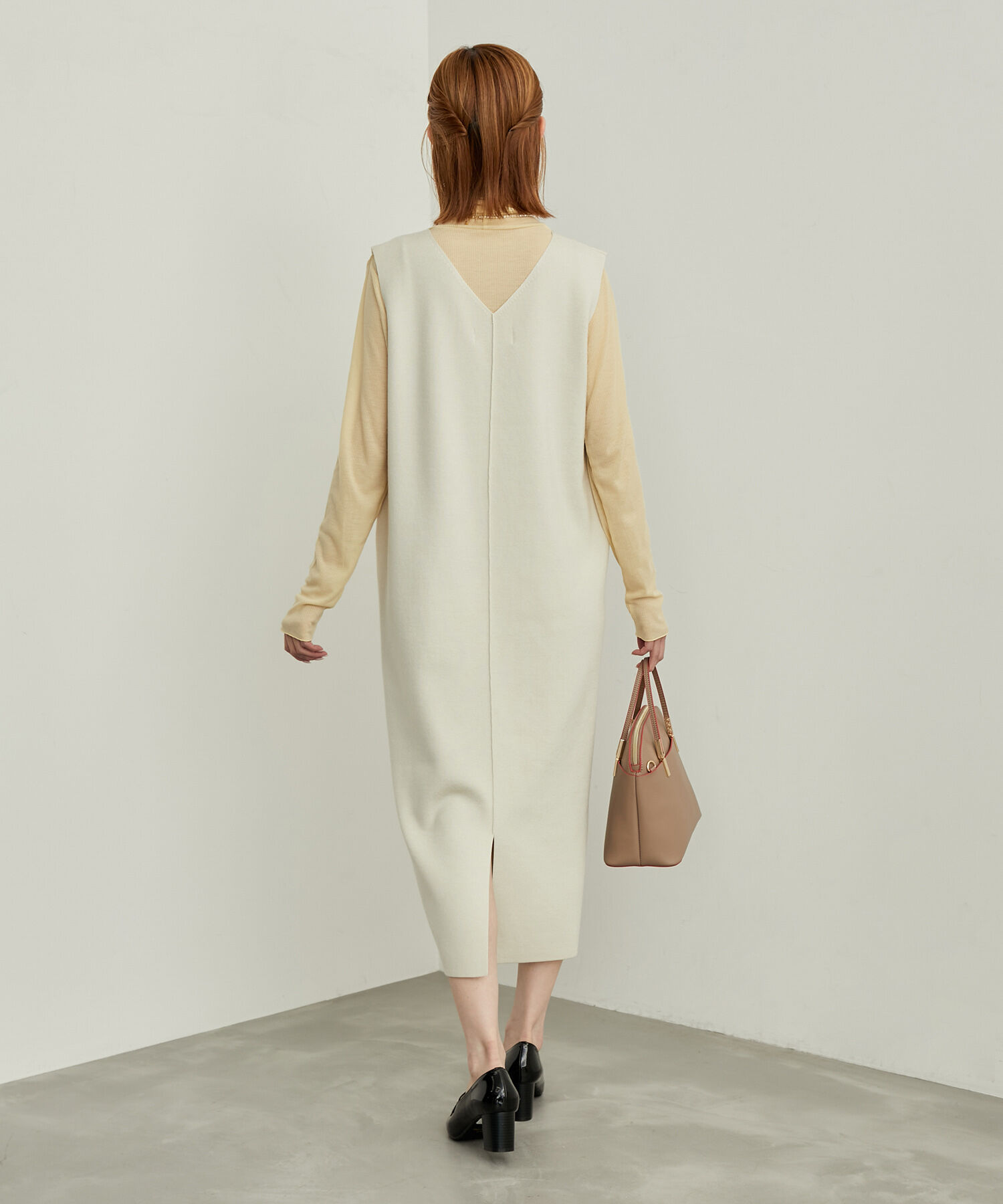 Rope&rsquo;Picnic「【WEB限定カラー: ライトグレー,イエロー】シアーカットタートル」|Tシャツ・カットソー|