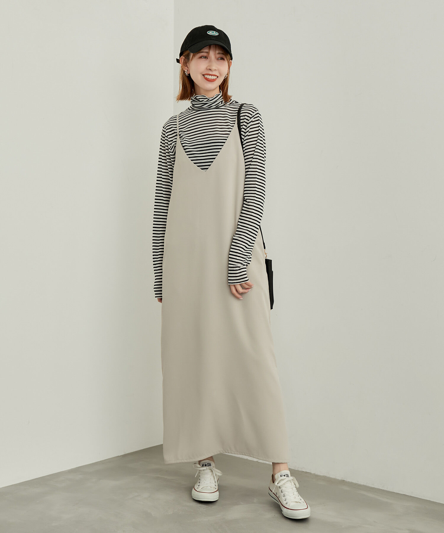 Rope&rsquo;Picnic「【WEB限定カラー: ライトグレー,イエロー】シアーカットタートル」|Tシャツ・カットソー|