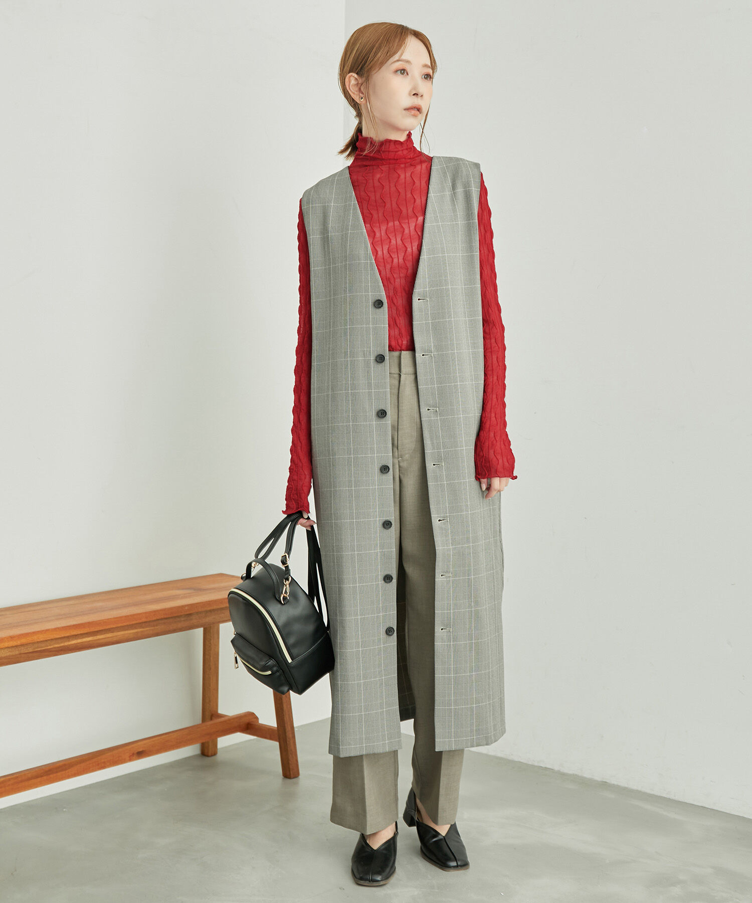 Rope&rsquo;Picnic「シアージャガードタートル」|Tシャツ・カットソー|