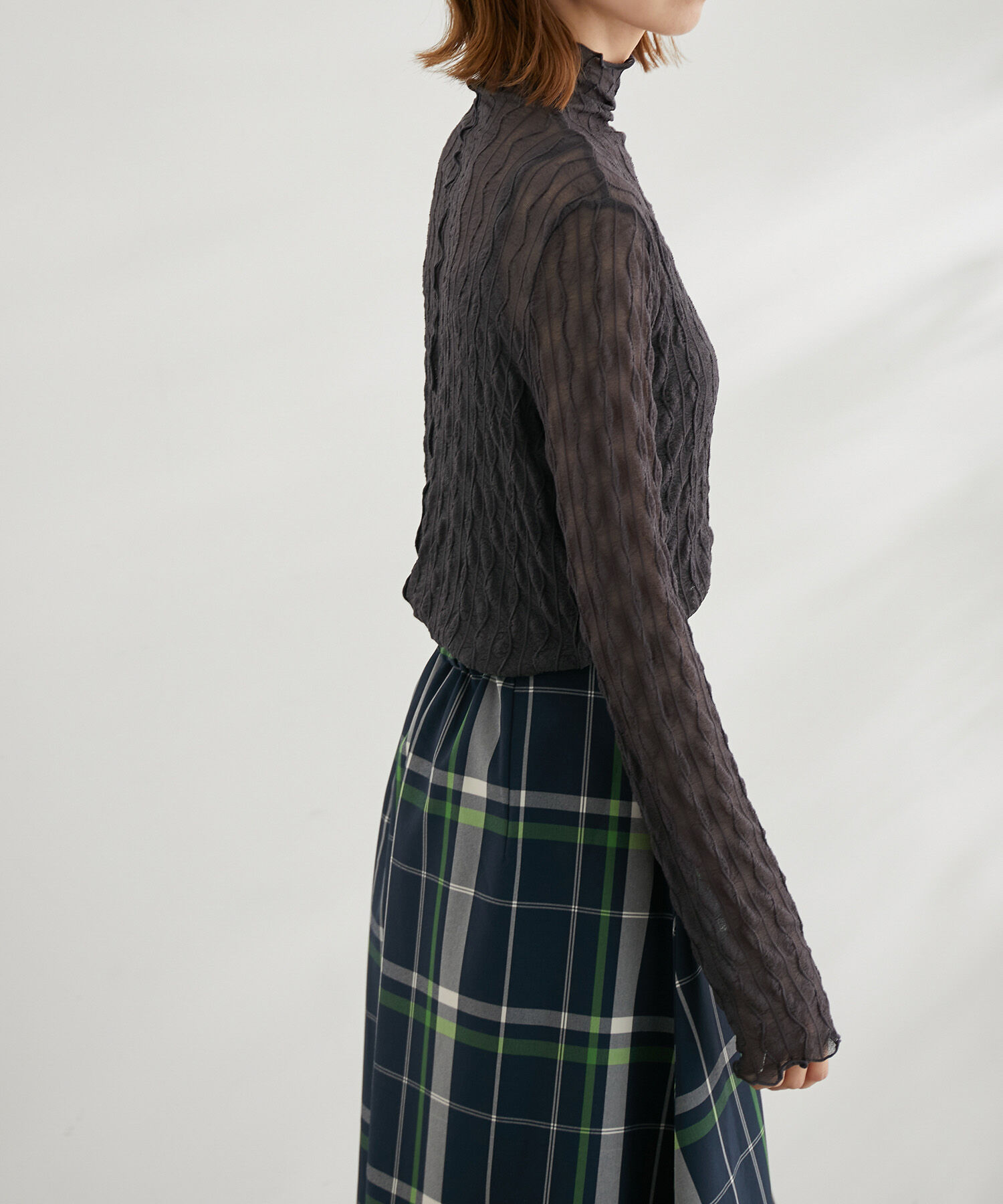 Rope&rsquo;Picnic「シアージャガードタートル」|Tシャツ・カットソー|