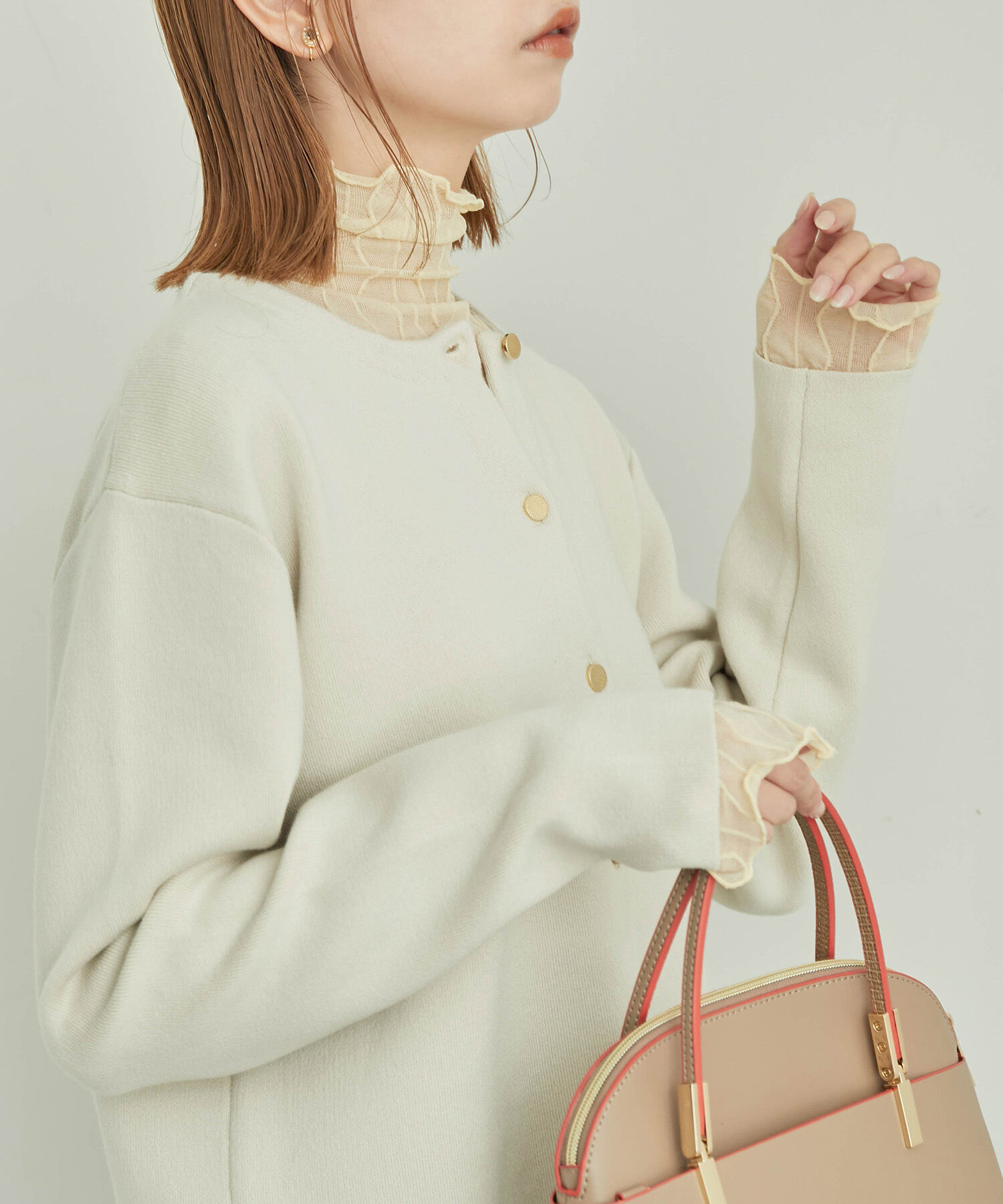 Rope&rsquo;Picnic「シアージャガードタートル」|Tシャツ・カットソー|