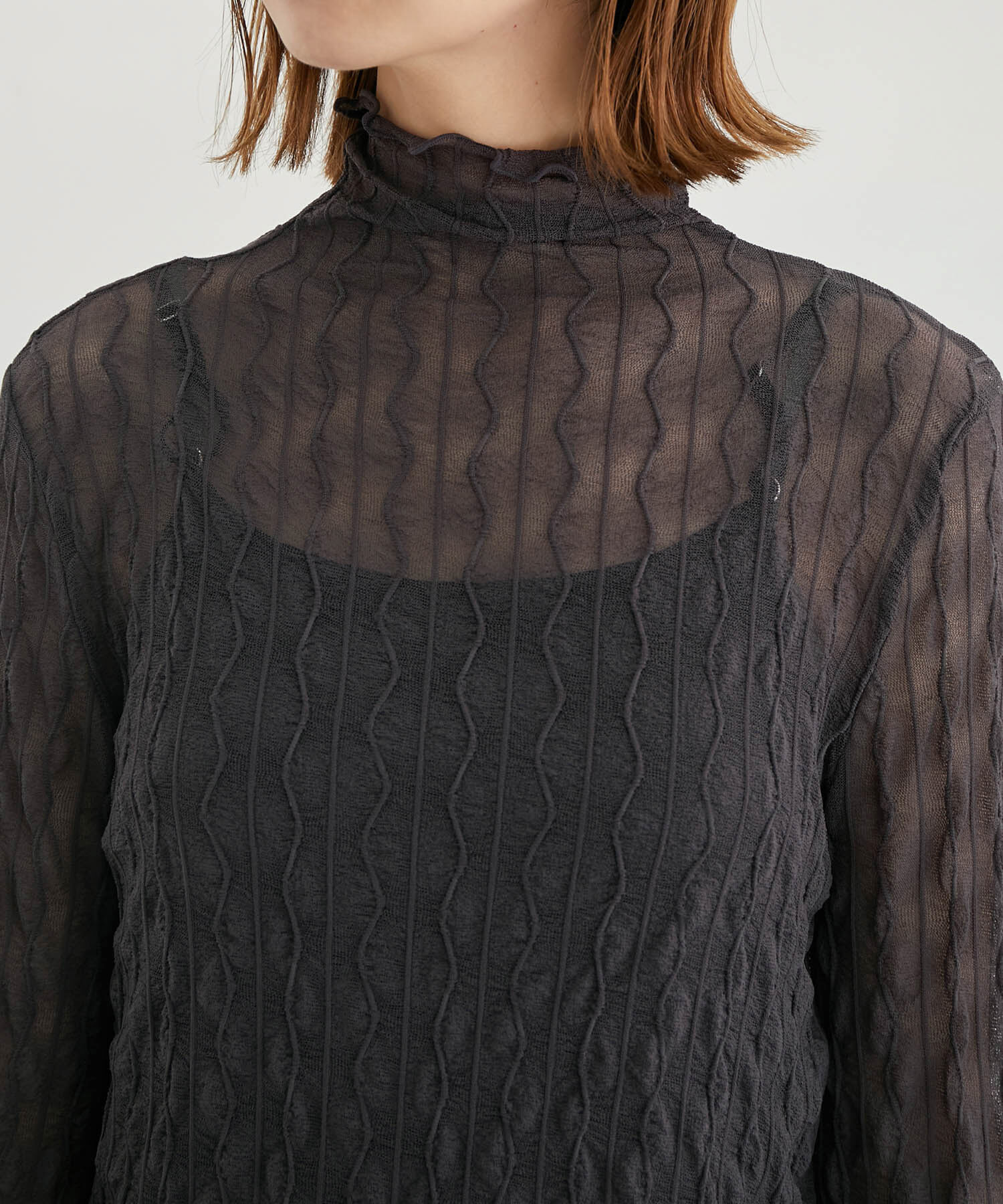 Rope&rsquo;Picnic「シアージャガードタートル」|Tシャツ・カットソー|