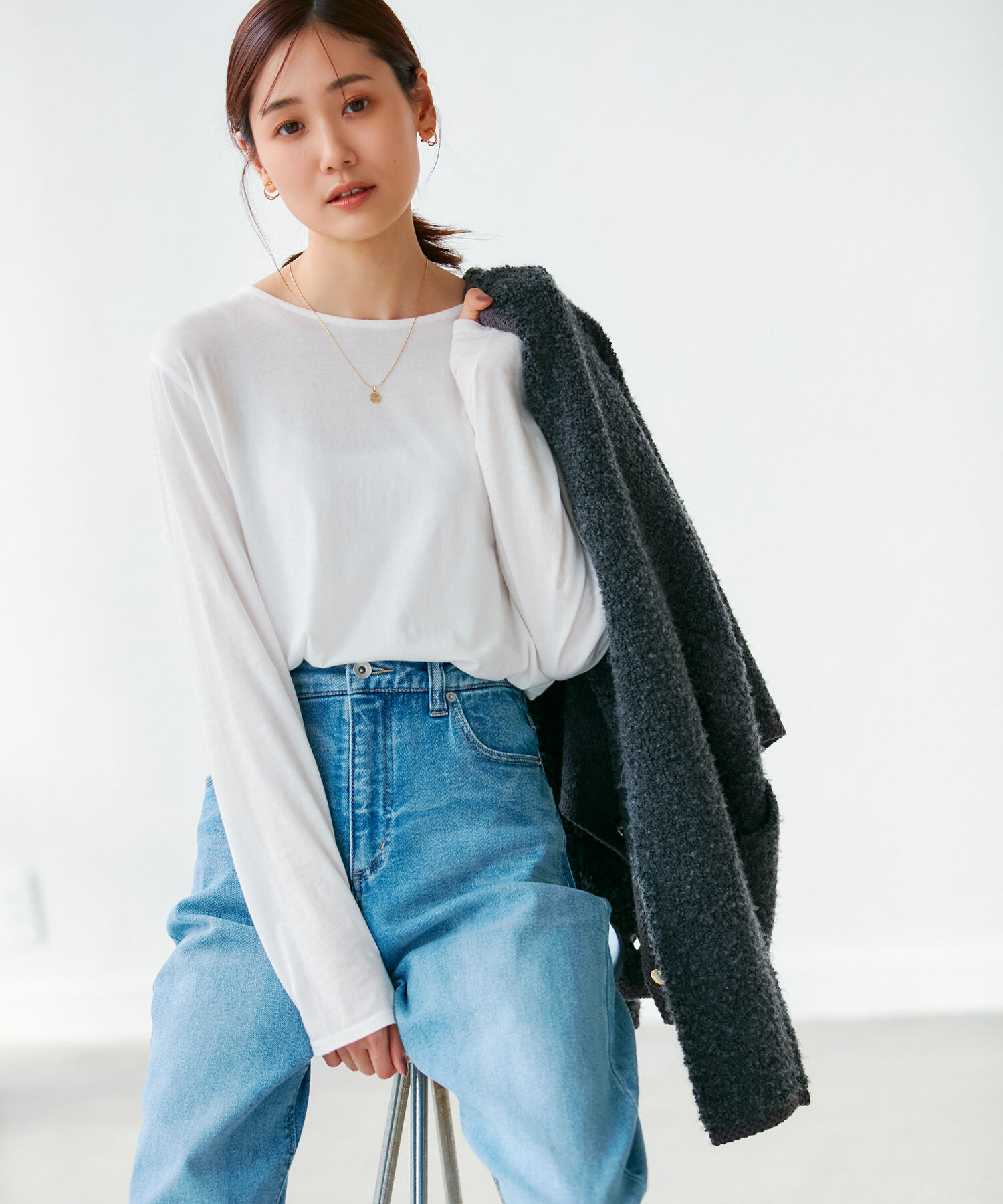 Rope&rsquo;Picnic「【WEB限定】シアーロンT」|Tシャツ・カットソー|