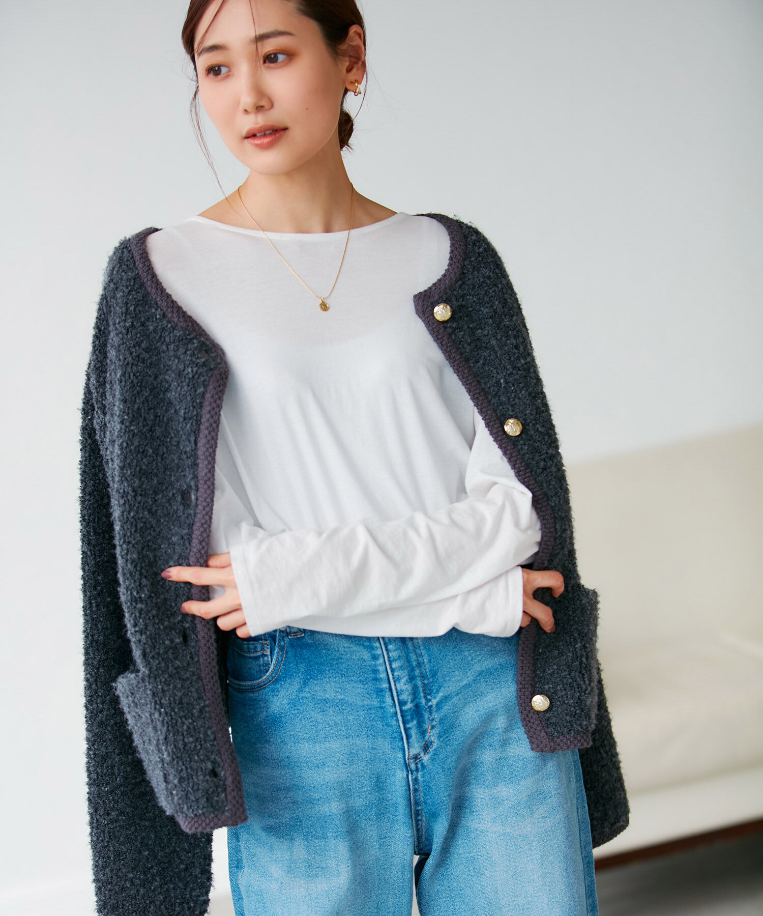 Rope&rsquo;Picnic「【WEB限定】シアーロンT」|Tシャツ・カットソー|