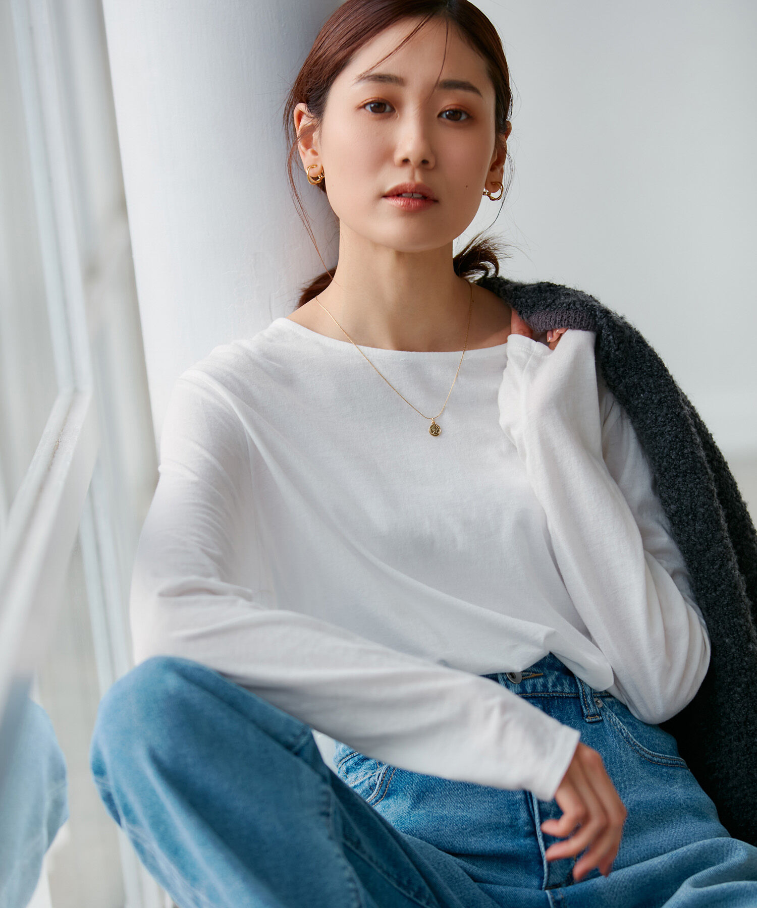 Rope&rsquo;Picnic「【WEB限定】シアーロンT」|Tシャツ・カットソー|