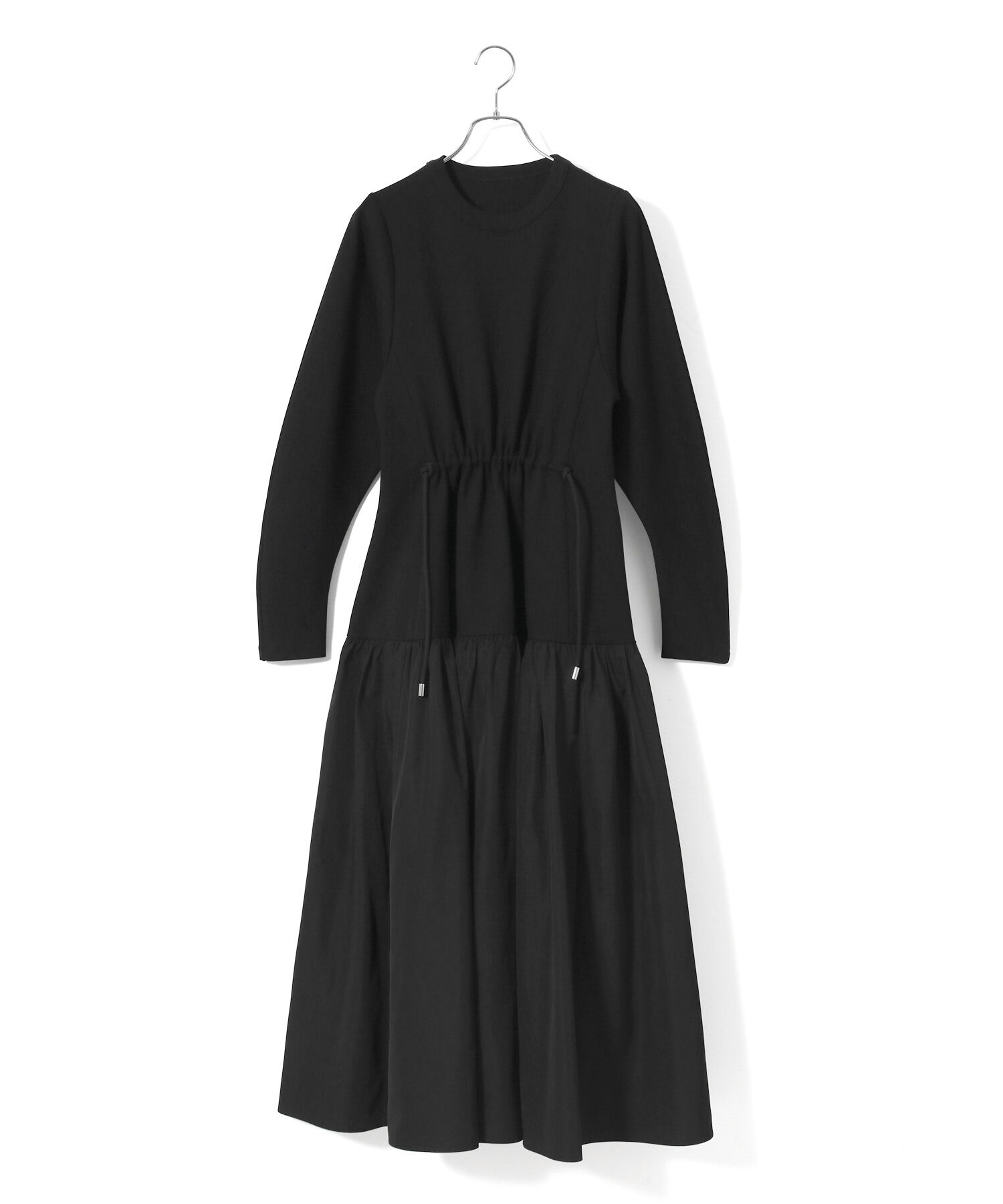 ADAM ET ROPE'「【サステナブル】タフタコンビワンピース」|ワンピース|