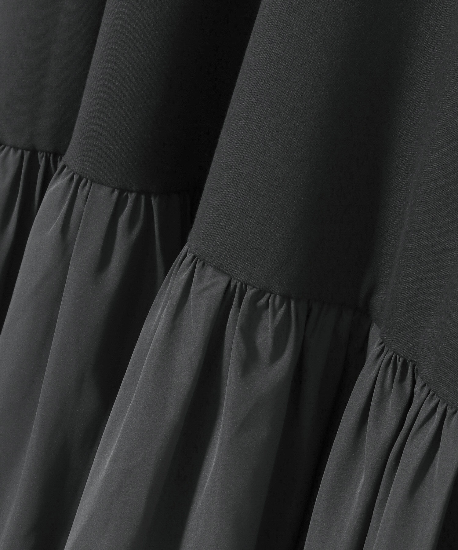 ADAM ET ROPE'「【サステナブル】タフタコンビワンピース」|ワンピース|