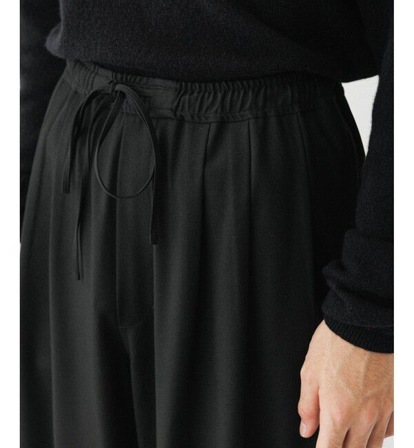 ADAM ET ROPE'「4WAY ストレッチ ツイル イージー スラックス / セットアップ対応」|スラックス|