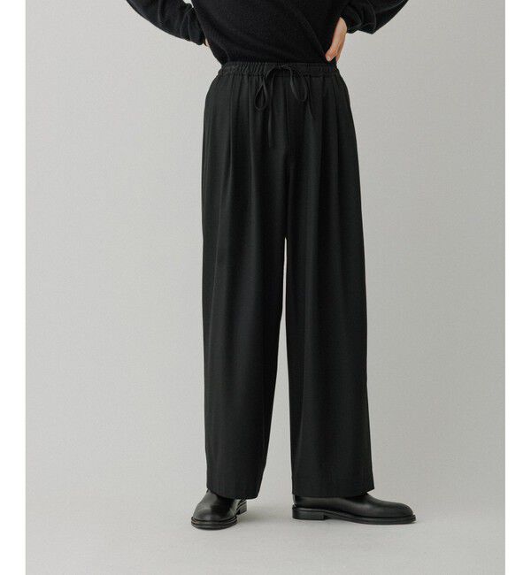 ADAM ET ROPE'「4WAY ストレッチ ツイル イージー スラックス / セットアップ対応」|スラックス|