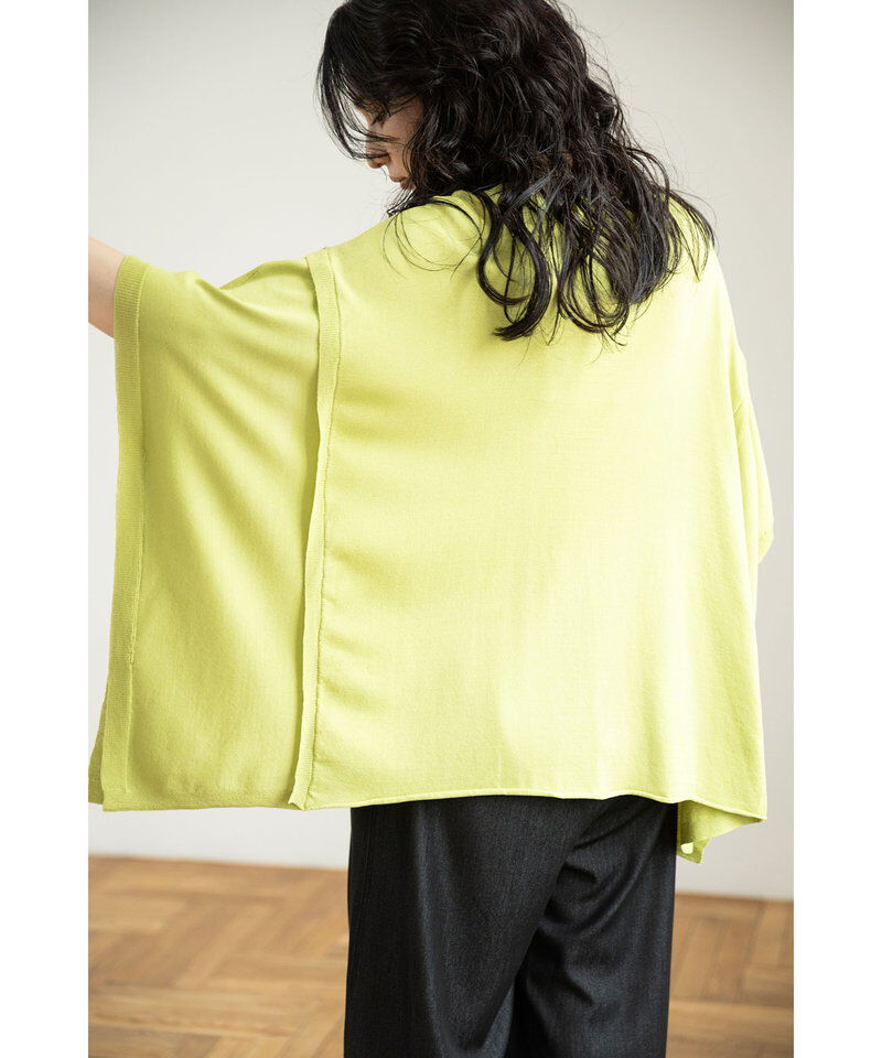  「2WAYニットポンチョ」|ニット・セーター|