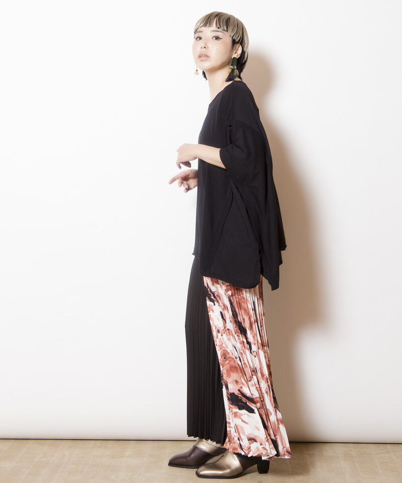  「2WAYニットポンチョ」|ニット・セーター|