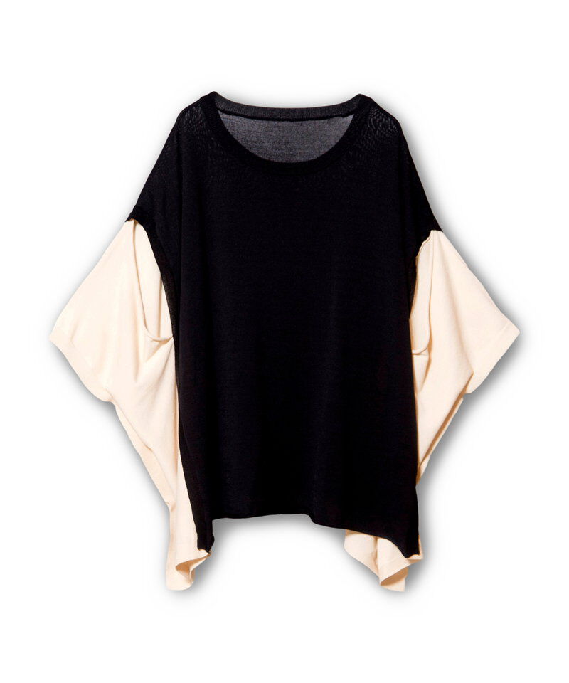  「2WAYニットポンチョ」|ニット・セーター|