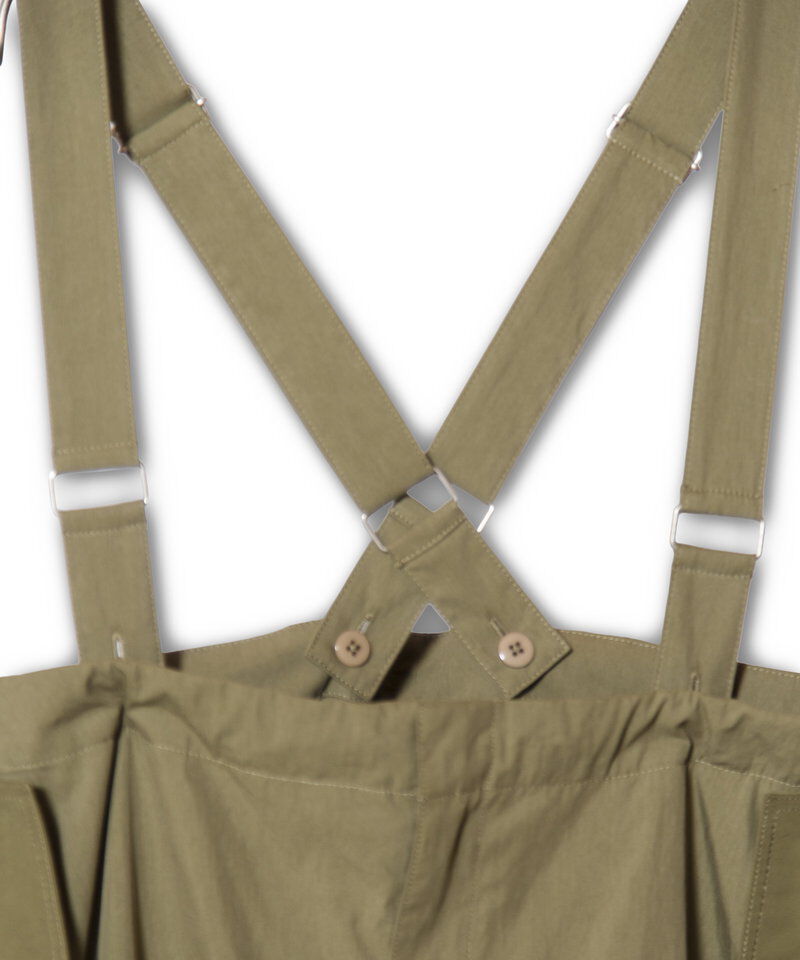  「サスペンダー付ミリタリースカート」|スカート|
