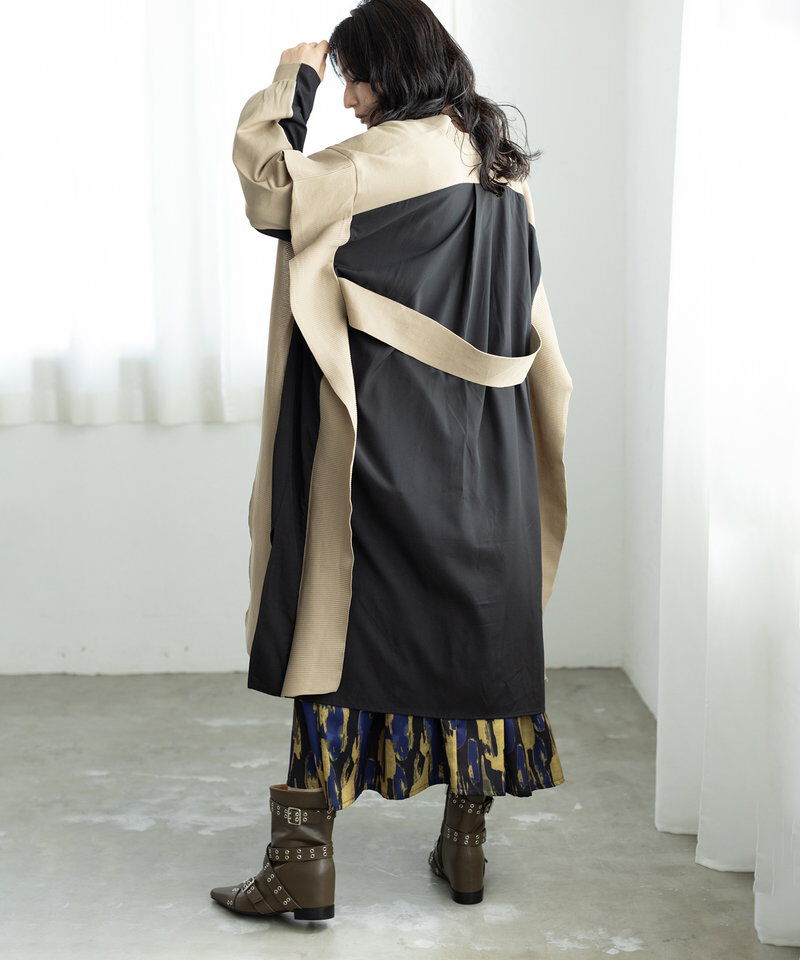  「切替ニットカーディガン」|ニット・セーター|