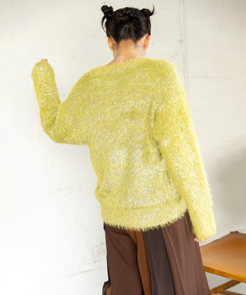  「シャギーニットプルオーバー」|ニット・セーター|
