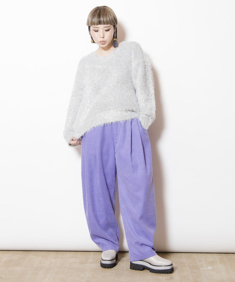  「シャギーニットプルオーバー」|ニット・セーター|