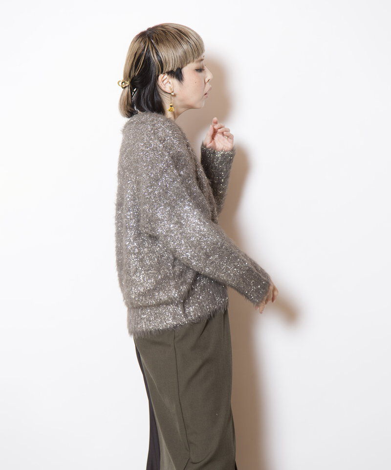  「シャギーニットプルオーバー」|ニット・セーター|