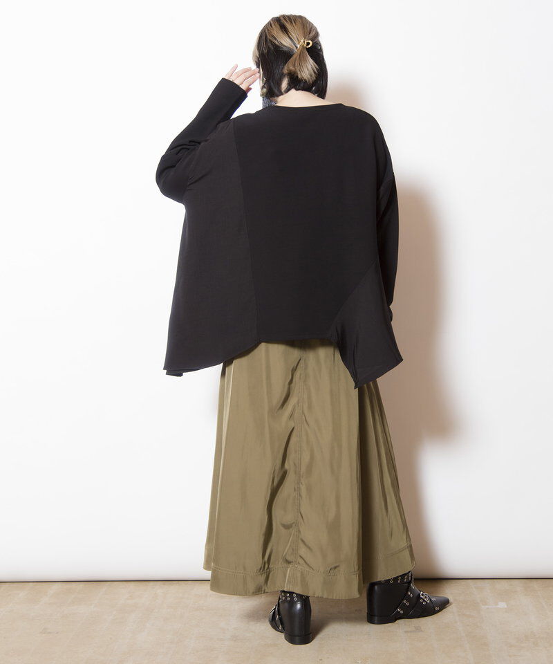  「ポケットフレアースカート」|フレア|