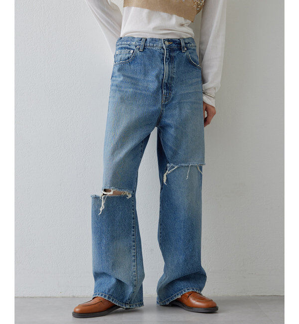 GEMINI「【GEMINI】ダメージデニム」|チノ|