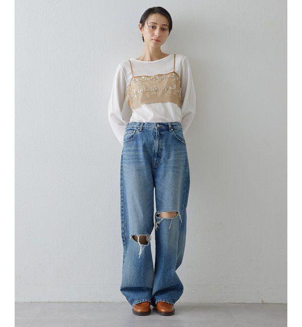 GEMINI「【GEMINI】ダメージデニム」|チノ|