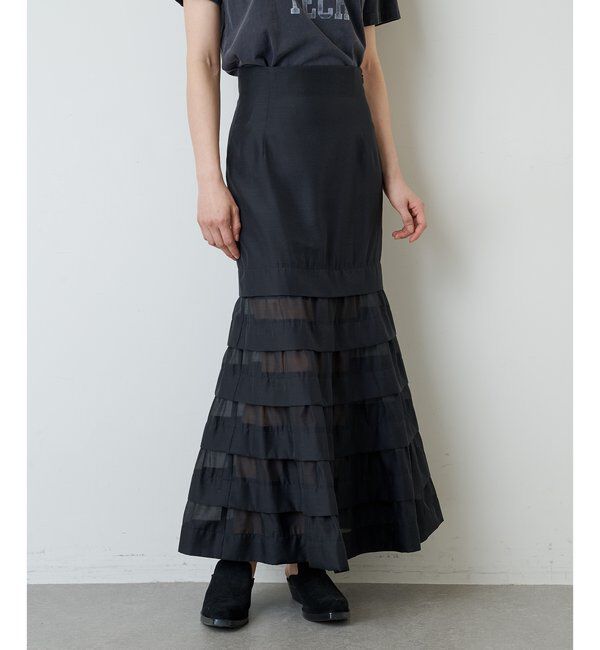  「オーガンジーマーメイドスカート4」|スカート|