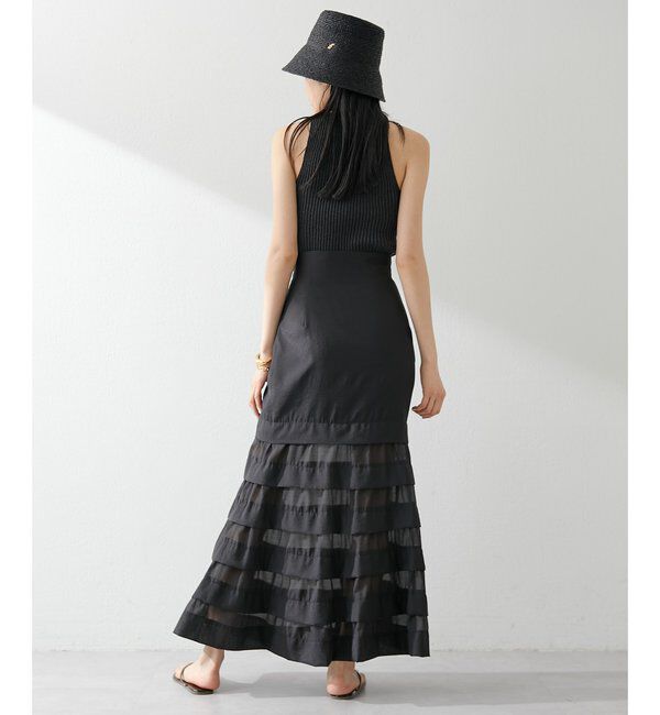  「オーガンジーマーメイドスカート4」|スカート|