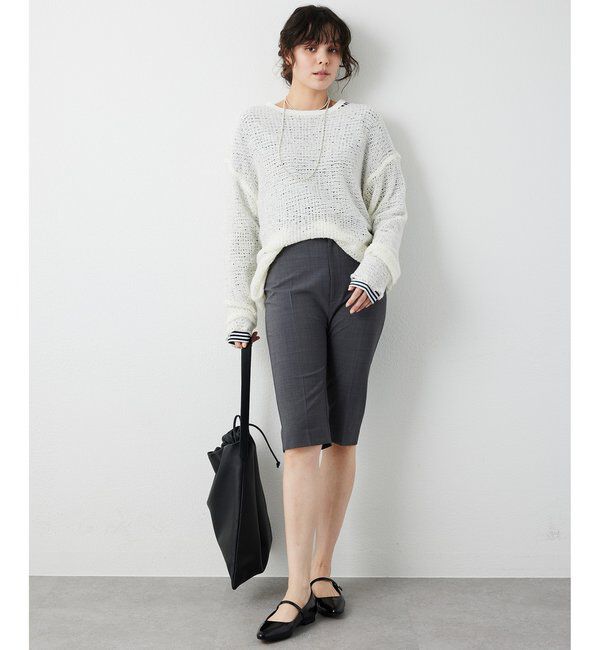 THE PAUSE「【THE PAUSE】メッシュプルオーバー」|ニット・セーター|