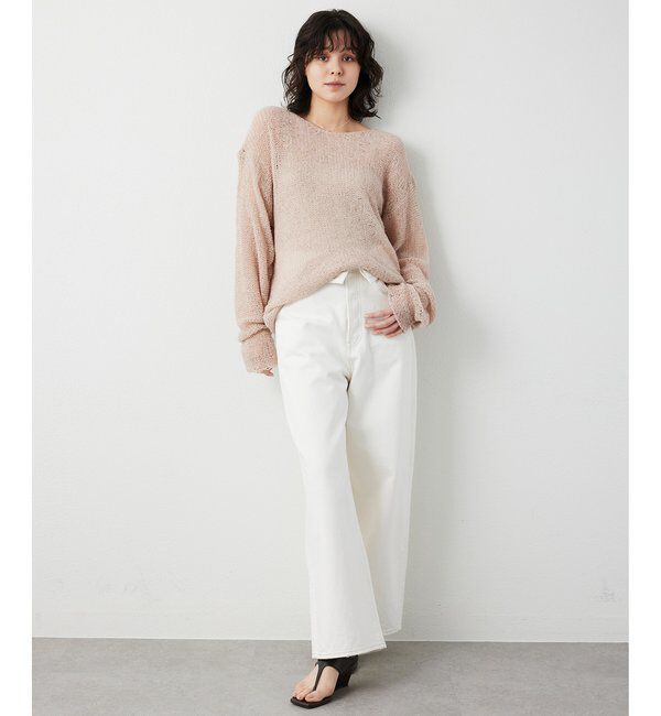 THE PAUSE「【THE PAUSE】メッシュプルオーバー」|ニット・セーター|