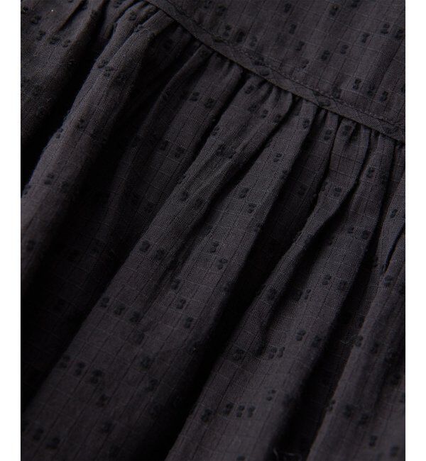  「コットンギャザー切替ブラウス」|シャツ・ブラウス|