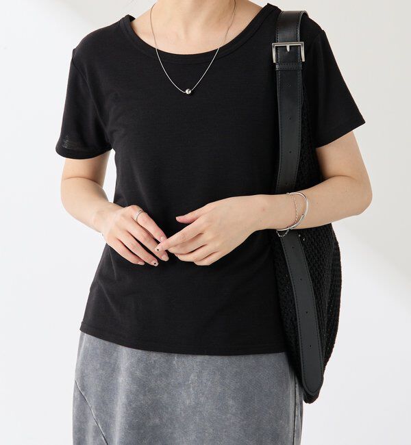  「Q.anos レイヤードTシャツ」|Tシャツ・カットソー|