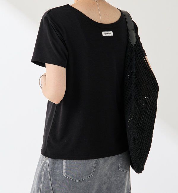  「Q.anos レイヤードTシャツ」|Tシャツ・カットソー|