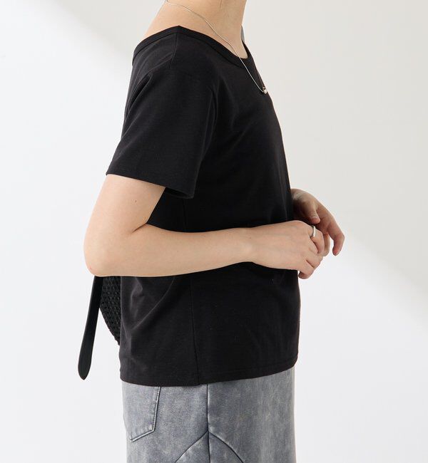  「Q.anos レイヤードTシャツ」|Tシャツ・カットソー|