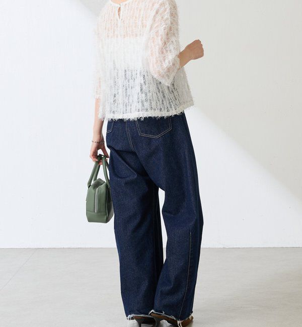  「フリンジシアーカットソー」|Tシャツ・カットソー|