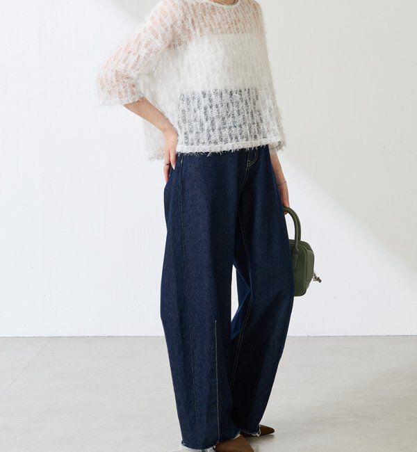  「フリンジシアーカットソー」|Tシャツ・カットソー|