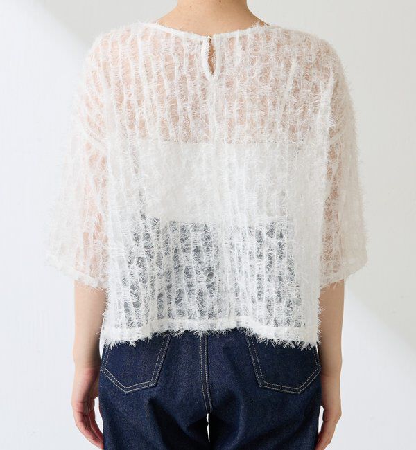  「フリンジシアーカットソー」|Tシャツ・カットソー|