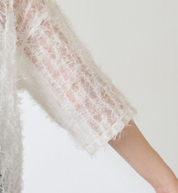  「フリンジシアーカットソー」|Tシャツ・カットソー|