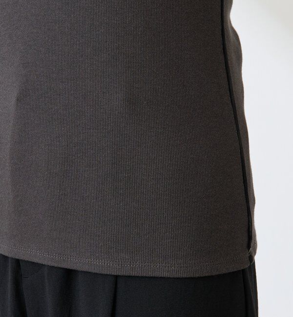  「シアーパイピングタンクトップ」|Tシャツ・カットソー|