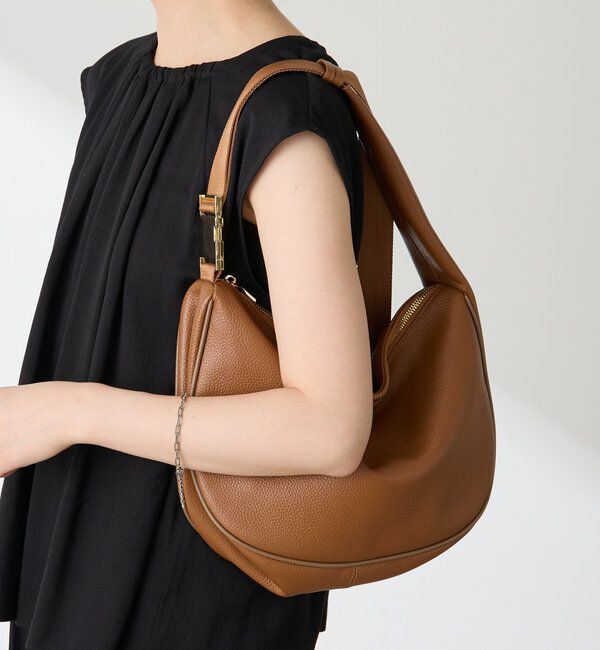  「【PAPILLONNER/パピヨネ】レザーテープショルダーバッグ」|ショルダー・メッセンジャー|