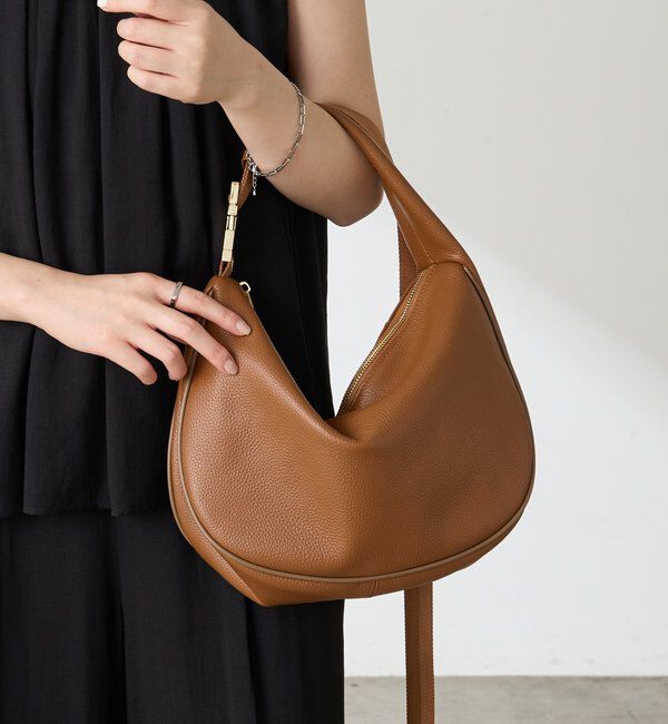  「【PAPILLONNER/パピヨネ】レザーテープショルダーバッグ」|ショルダー・メッセンジャー|