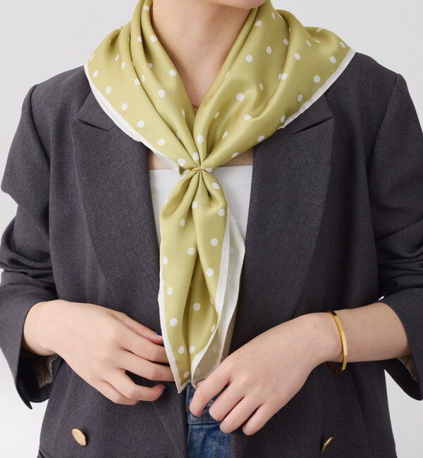  「【PAPILLONNER/パピヨネ】ドットスカーフ」|Tシャツ・カットソー|