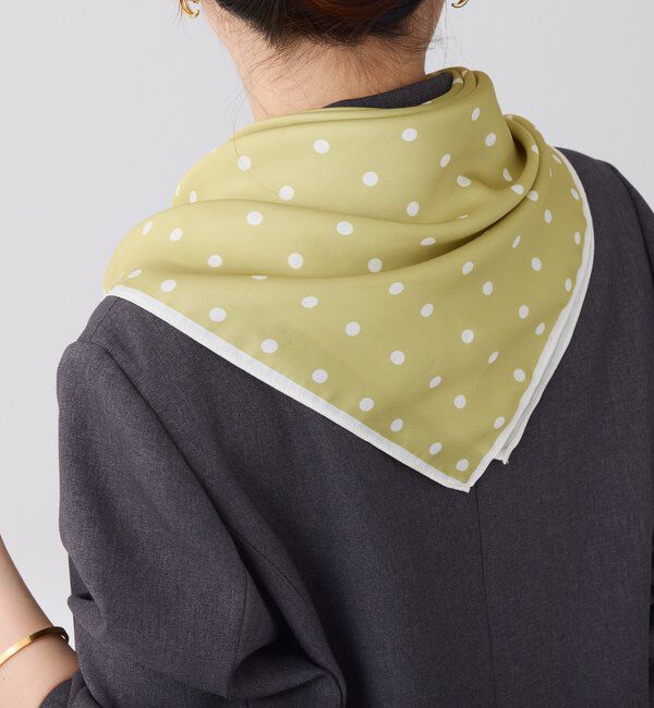  「【PAPILLONNER/パピヨネ】ドットスカーフ」|Tシャツ・カットソー|