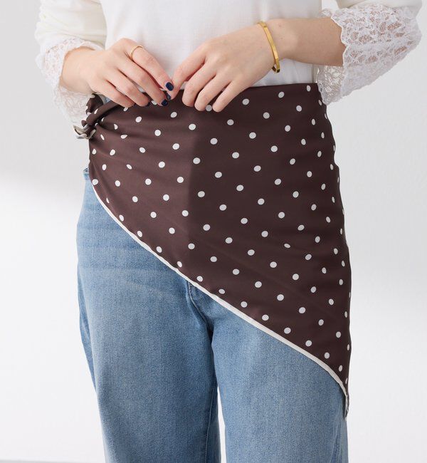  「【PAPILLONNER/パピヨネ】ドットスカーフ」|Tシャツ・カットソー|