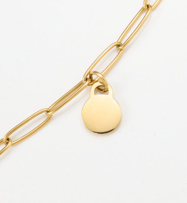  「ステンレスボールネックレス」|リング|