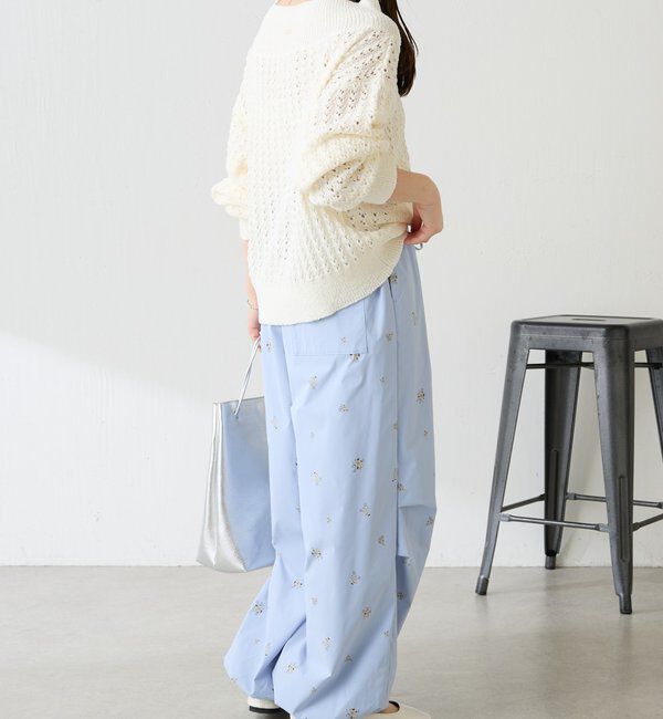  「レースステッチニット」|ニット・セーター|