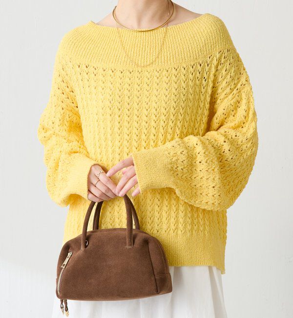  「レースステッチニット」|ニット・セーター|