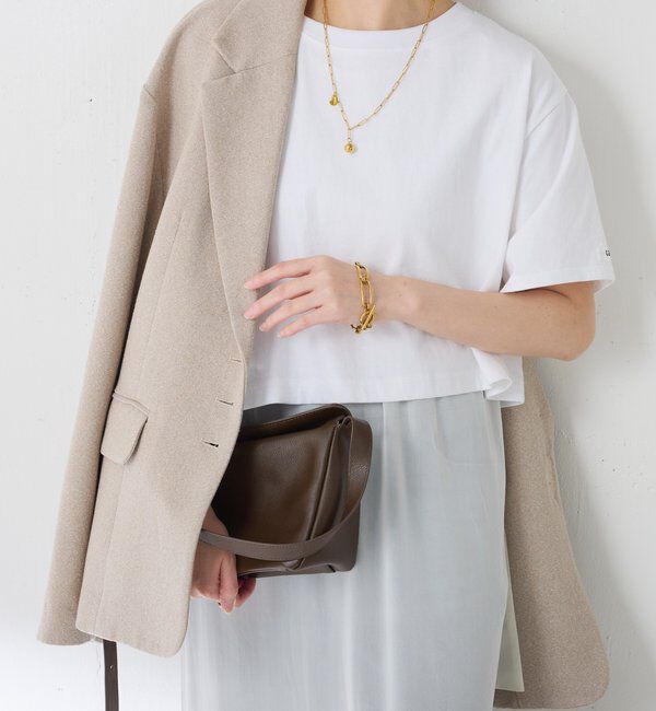  「Q.anos レイヤードTシャツ」|Tシャツ・カットソー|