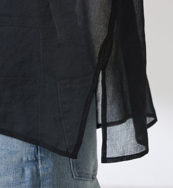  「スキッパーシアーブラウス」|シャツ・ブラウス|