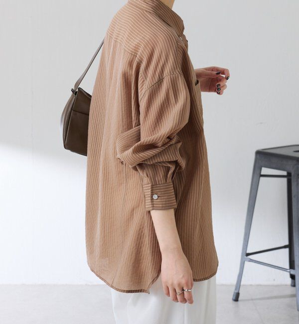  「シアーストライプシャツ」|シャツ・ブラウス|